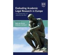 Rob van Gestel Evaluating Academic Legal Research in Europe (Copertina rigida)