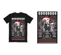 Rob Zombie Bloody Santa autorizzato Uomo maglietta