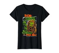 Rob Zombie Pure Terror Maglietta, Donna, Nero, XS