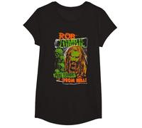 Rob Zombie Pure Terror Maglietta, Ragazze, Nero, M