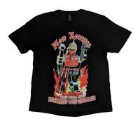 Rob Zombie Uomo T Shirt Nero Lord Dinosaur Robot Killer Ufficiale