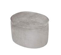 roba 450140GA Sgabello per bambini ovale con contenitore, grigio - NUOVO