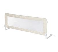 roba Barriera in Plastica per Lettino dei Bambini Klipp-Klapp - Protezione Anticaduta - Lunghezza 150 cm - Altezza 51 cm - dai 18 Mesi ai 5 Anni - Beige