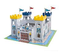 roba Castello dei Cavalieri "3 in 1", Set in Legno, 40 x 58 x 57,5 cm, Grigio