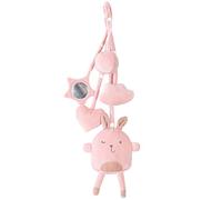 roba Ciondolo & Play Set Lil Cuties Lily - Giostrina da Appendere alla Baby Gym roba e per la Culla - Gioco Montessori - 100 g - Ottimale per la Coordinazione - Rosa