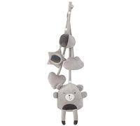 roba Ciondolo & Play Set Lil Cuties Sammy - Giostrina da Appendere alla Baby Gym roba e per la Culla - Gioco Montessori - 100 g - Ottimale per la Coordinazione - Grigio
