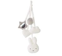 roba Ciondolo & Play Set Miffy - Giostrina da Appendere alla Baby Gym roba e per la Culla - Gioco Montessori - 80 g - Ottimale per la Coordinazione - Bianco