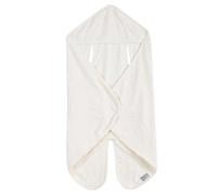 roba Coperta Avvolgente per Bambini Seashells Oyster - 80 x 80 cm - Certificata GOTS & Oeko Tex - Cotone BIO - Traspirante - Bianco