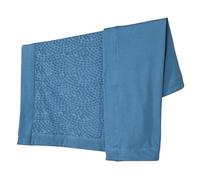 roba Coperta per Neonati Seashells Indigo - 80 x 80 cm - Certificato GOTS e Oeko-Tex - Cotone BIO - 4 Stagioni - Traspirante - Alta Qualità - Blu