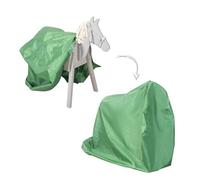 roba Copertura per cavallo da gioco & da voltige - Plastica impermeabile - Compatibile con tutti i cavalli outdoor roba (456038TE/GA e 456022TE/GA) - Verde