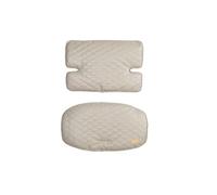 roba Cuscino per Seggiolone Sit Up Luxe, Set 2 Pezzi per Seggioloni della Serie Sit Up Flex, Riduttore di Seduta Impermeabile, Design Grigio Trapuntato, Imbottito, Antimacchia, Grigio Chiaro