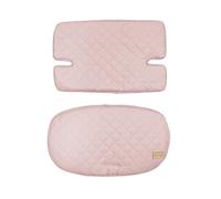 roba Cuscino Riduttore roba Style per Seggiolone, 2 Pezzi, per Modelli Sit Up, Impermeabile, Antimacchia, Universale, Imbottito, con Fodera, Rosa