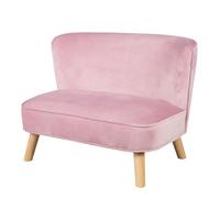 roba Divano per Bambini Lil Sofa, Legno, Rosa, 50x70x48 cm (1er Pack)