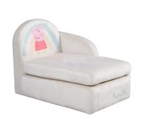 roba Divano per Bambini Peppa Pig - con Bracciolo - Rivestimento in Velluto - St