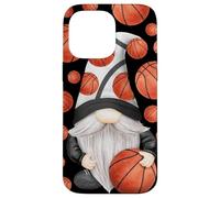 Roba divertente di pallacanestro dello gnomo per il papà e l'allenatore Custodia per iPhone 14 Pro Max