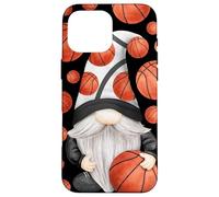 Roba divertente di pallacanestro dello gnomo per il papà e l'allenatore Custodia per iPhone 16 Pro Max