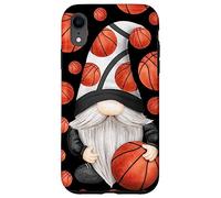 Roba divertente di pallacanestro dello gnomo per il papà e l'allenatore Custodia per iPhone XR