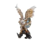 Roba Interessante da Mettere sugli scaffali Statua Colorata dell'Aquila della Grande ambizione - Statuetta Animale realistica in Resina Scultura Moderna per la casa per mensola, scrivania,