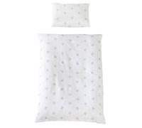 Roba 1491 V167 Little Stars Coordinato per Bebe, Copripiumino: 100x135 Cm, Federa: 40x60 Cm, Bianco