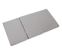 roba Materasso da Viaggio "Safe Asleep", 60 x 120 x 5,5 cm, Schiuma Ventilata per un Sonno Ottimale, Grigio