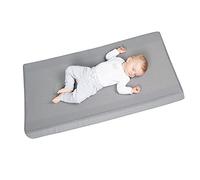 roba Materasso per Lettino safe asleep - Serie Air Balance Premiummesh - 60 x 120 x 9 cm - con Zip - Sfoderabile e Lavabile - Trapuntato e Traspirante - Grigio