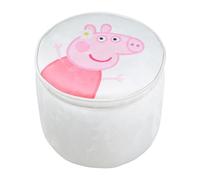 roba Pouf per Bambini Peppa Pig - Rotondo - Funzione Contenitore - Rivestimento