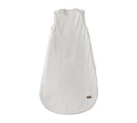 roba Sacco nanna Seashells Oyster, 90 cm, sacco a pelo per tutto l'anno, in cotone biologico, mussola GOTS e certificato Oeko-Tex Standard 100, bianco