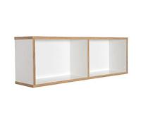 roba Scaffale da parete Finn, adatto per fasciatoio, mensola sospesa per cameretta dei bambini, bianco, legno, 10,0 kilograms