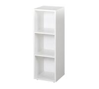 roba scaffale laterale, scaffale per cameretta bebè, scaffale da pavimento per cameretta, bianco, legno