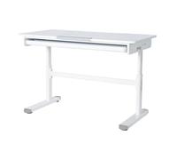 roba Scrivania per bambini Smart Grow con cassetto 110x60 cm | Scrivania regolabile in altezza con cassetto e ganci per bambini dai 6 anni in su.