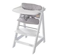 roba Sedia alta Sit Up Fun - Bianco + Cuscini seduta Roba Style - Grigio argento