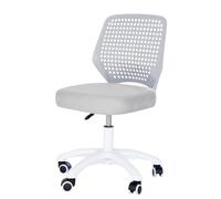 roba Sedia da ufficio per bambini Smart Grow grigia regolabile in altezza | Sedia girevole ergonomica con rotelle di sicurezza e seduta confortevole per bambini e ragazzi.