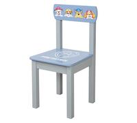 roba Sedia per Bambini Paw Patrol - Completamento Perfetto per il Gruppo di Sedute - Arredamento per Bambini a Partire da 18 Mesi - Motivo dei Personaggi della Serie Popolare - Legno Grigio/Blu