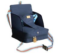 roba Seggiolino Gonfiabile per Bambini Booster Seat, Parti Laterali Rialzate, Leggero e Trasportabile, per Viaggi e Casa, Adatto a Tutti i Sedili, Blu Scuro