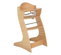 Roba Seggiolone "Chair Up" evolutivo per neonati e bambini, legno naturale