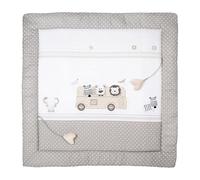 roba Set Biancheria da Lettino 2 Pezzi Safaribus - Copripiumino 80 x 80 cm - Fed