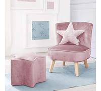 Roba - Set di mobili per bambini 'Lil Sofa' composto da divano per bambini, poltrona, cuscino decorativo nuvola