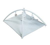 roba Tappetino da Gioco e per Palestrine roba Style, 85 x 75 cm, Arco con 5 Elementi per Neonati, Utilizzabile come Materasso per Fasciatoi, Azzurro