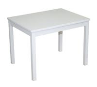 roba Tavolo per bambini, Per giocare, Legno massello laccato, Bianco, 6 kilograms, 0