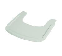 roba Vassoio per Seggiolone Sit Up Flex - con Sistema a Clic - Montaggio Rapido - con Bordo Rialzato - per Mangiare e Giocare - Legno Laccato Verde Menta