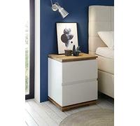 Robas Lund Comodino, Bianco, BxHxT 48x59x40 cm