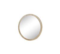 Robas Lund Specchio Appendiabiti Rotondo, 40 cm, Telaio in Rovere 40 x 40 cm