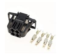 ROBAUN 1-20 Set 4Pin 2.8mm Serie Femmina Maschio Auto Fanale Posteriore Spina Spina 1J0 972 722 Presa del connettore del cavo non sigillata 1J0972722 Misura for Q3 Q5 (Color : Female set, Size : 10S