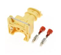 ROBAUN 1-20 Set di connettori a 2 Pin 282189-1 Adatti for Automobili(Yellow,5Sets)
