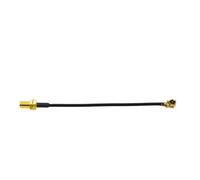 ROBAUN 1 pz Cavo IPEX UFL/u.FL/IPX/IPEX-1/IPEX-4 MHF4 Femmina a SMA Femmina Cavo WiFi RG1.13/0.81mm (Color : RP SMA F to IPEX F, Size : 15CM)
