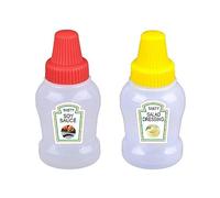 ROBAUN Contenitore per salsa di soia Bento in stile giapponese per alimenti, per condimenti, insalata, con salsa F4Q4 Mini pomodoro in plastica
