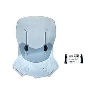 ROBAUN Spoiler per motocicletta, adatto per BMW 2018-2021, parabrezza regolabile per moto, deflettori di vento, visiera di schermo (colore: grigio)