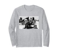 Robbie Robertson Bob Dylan & Il Chitarrista della Band AJ Barratt Maglia a Manica