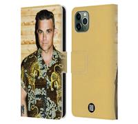 ROBBIE WILLIAMS CALENDARIO CUSTODIA COVER PORTAFOGLIO IN PELLE PER APPLE iPHONE