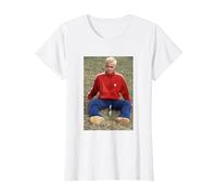 Robbie Williams di Take That nel 1995 di Andy Willsher Maglietta, Donna, Bianco, L